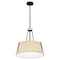 Quoizel Leona 3-Light Matte Black Pendant LOA2818MBK - alternate 5